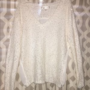 Decree sequin sweater size small